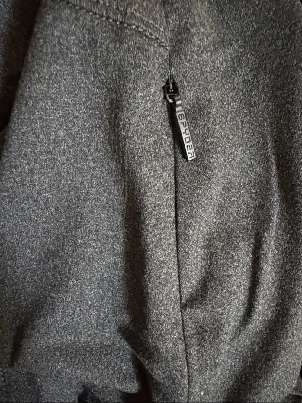 Spyder Women's Long Sleeve Active Top - Charcoal Gray - Picture 15 of 16